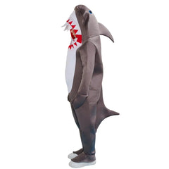 Children Shark Hooded Jumpsuits Costume