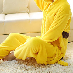 Pi-ka-chu Onesie Pajamas Cosplay