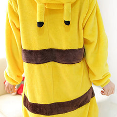 Pi-ka-chu Onesie Pajamas Cosplay