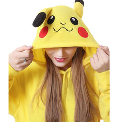 Pi-ka-chu Onesie Pajamas Cosplay